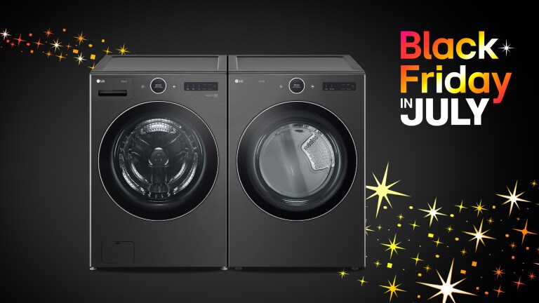 Bundle eligible LG washer and dryer for $200 in instant savings